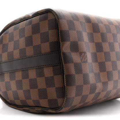 Louis Vuitton Damier Ebene Speedy Bandouliere 25 9 of 11