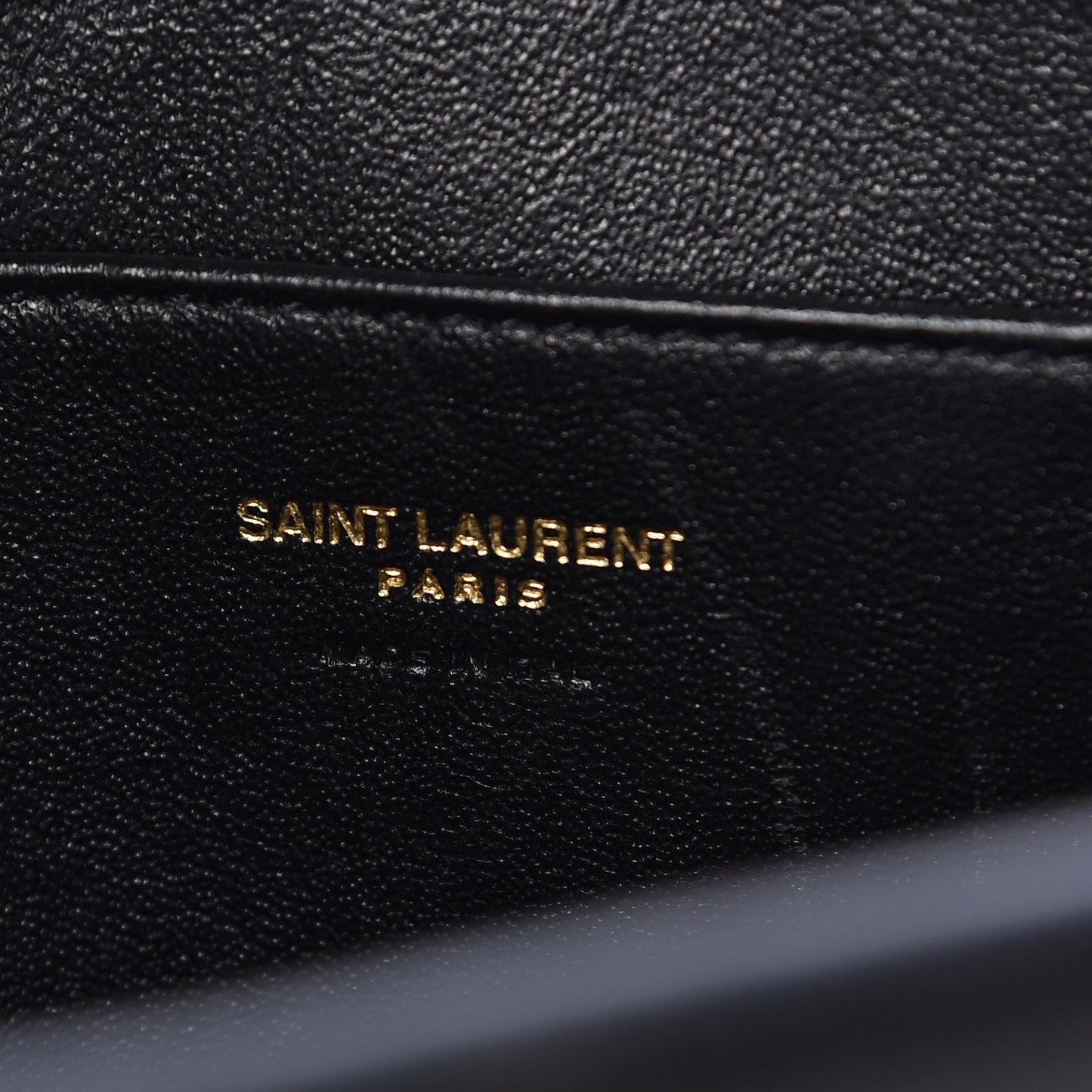 Calfskin Monogram Baby Cabas Black