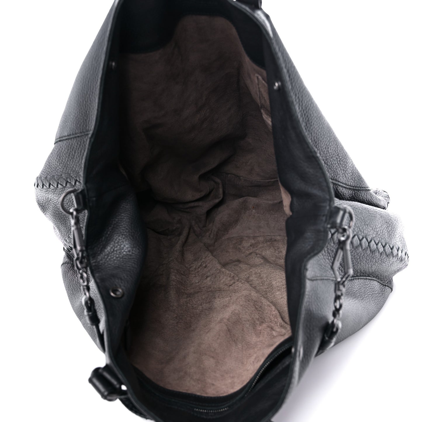 Cervo Deerskin Tote Black