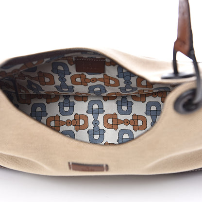 Gucci Canvas Guccissima Hobo Brown 5 of 13