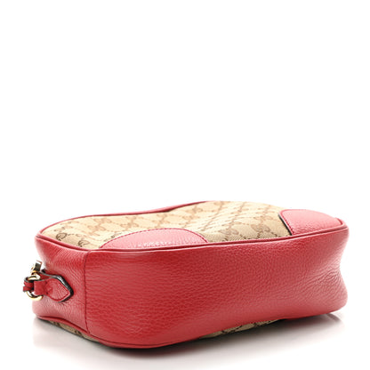 Gucci Monogram Mini Bree Messenger Bag Red 4 of 15