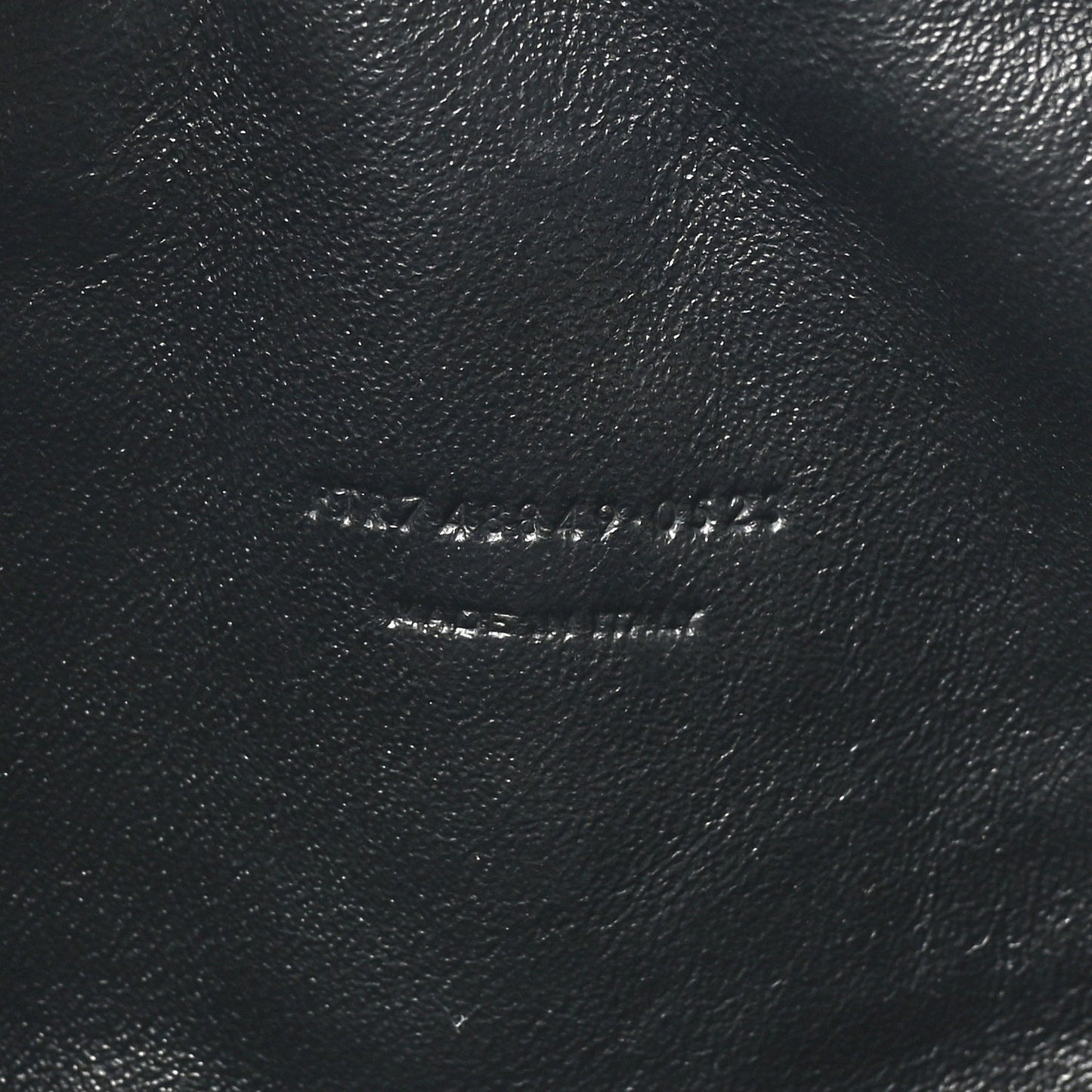 Calfskin Matelasse Monogram Mini Lou Camera Bag Black