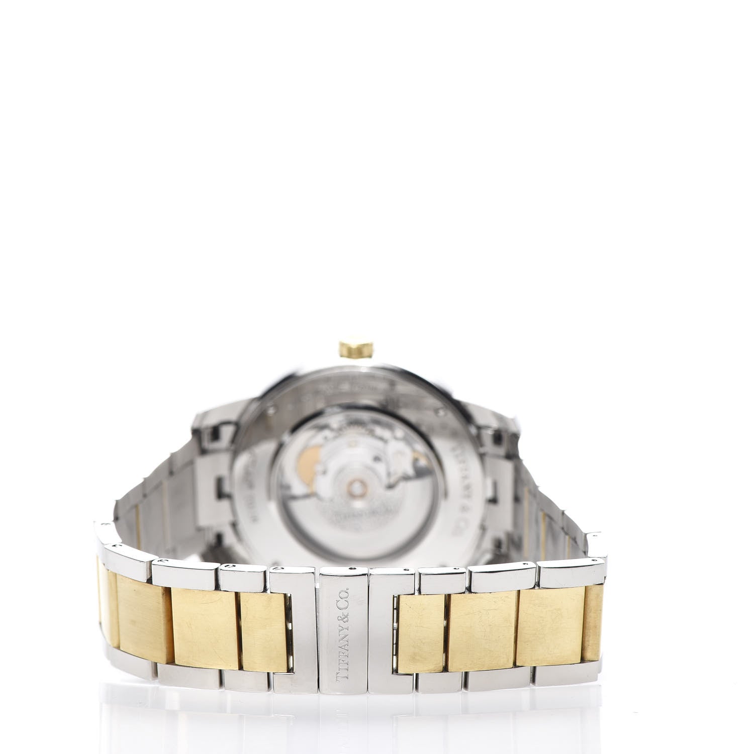 Tiffany Stainless Steel 18K Yellow Gold 42mm Atlas Automatic Watch 4 of 9