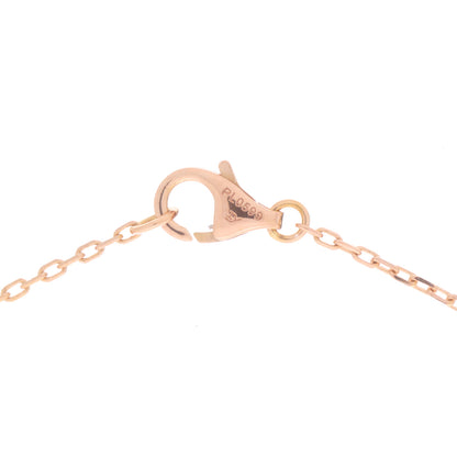 Cartier 18K Pink Gold Diamond Pink Mother Of Pearl Tortue Pendant Necklace 3 of 4