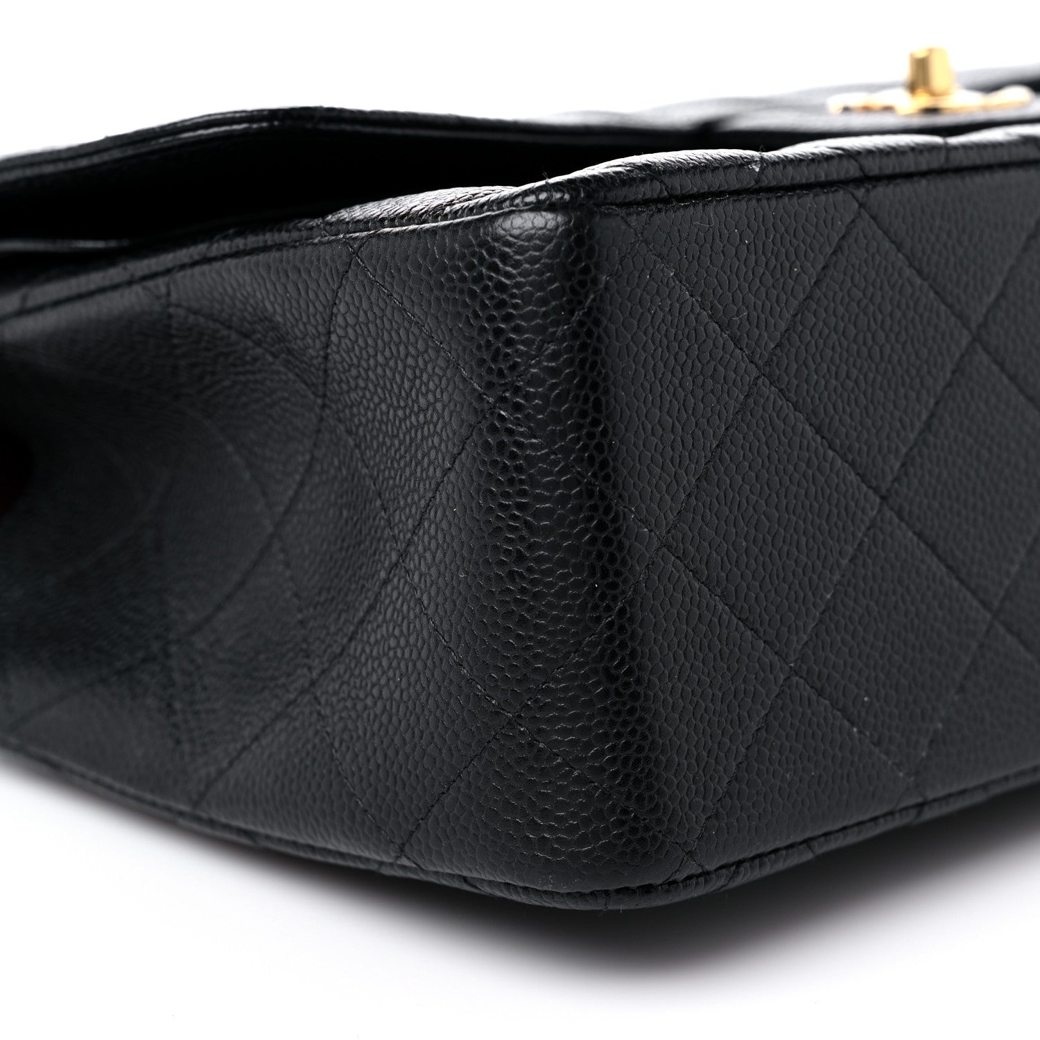 Chanel Caviar Quilted Jumbo Double Flap Black 8 of 12