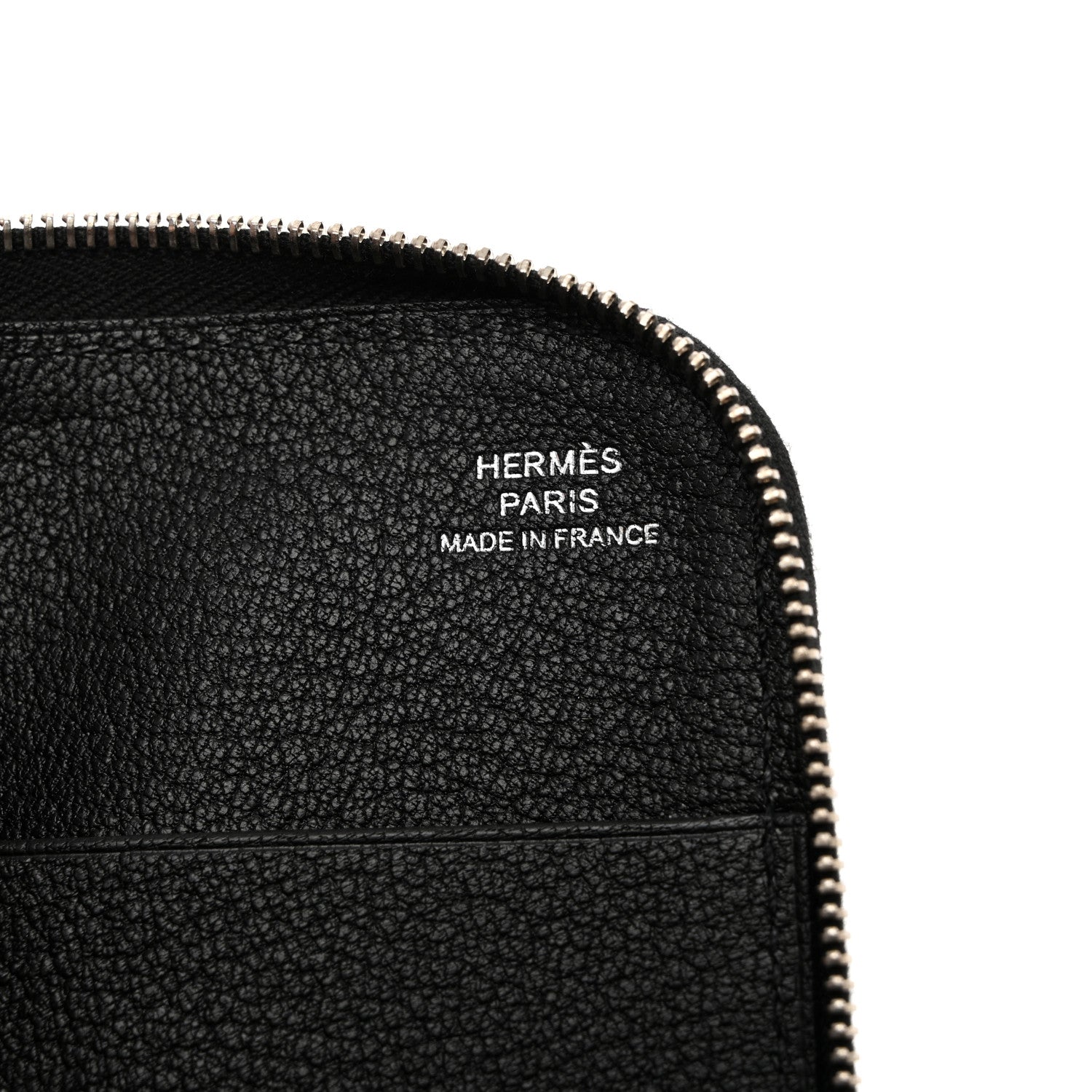 Hermes Epsom Large Remix Duo Wallet Black Deep Blue 7 of 9