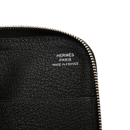 Hermes Epsom Large Remix Duo Wallet Black Deep Blue 7 of 9
