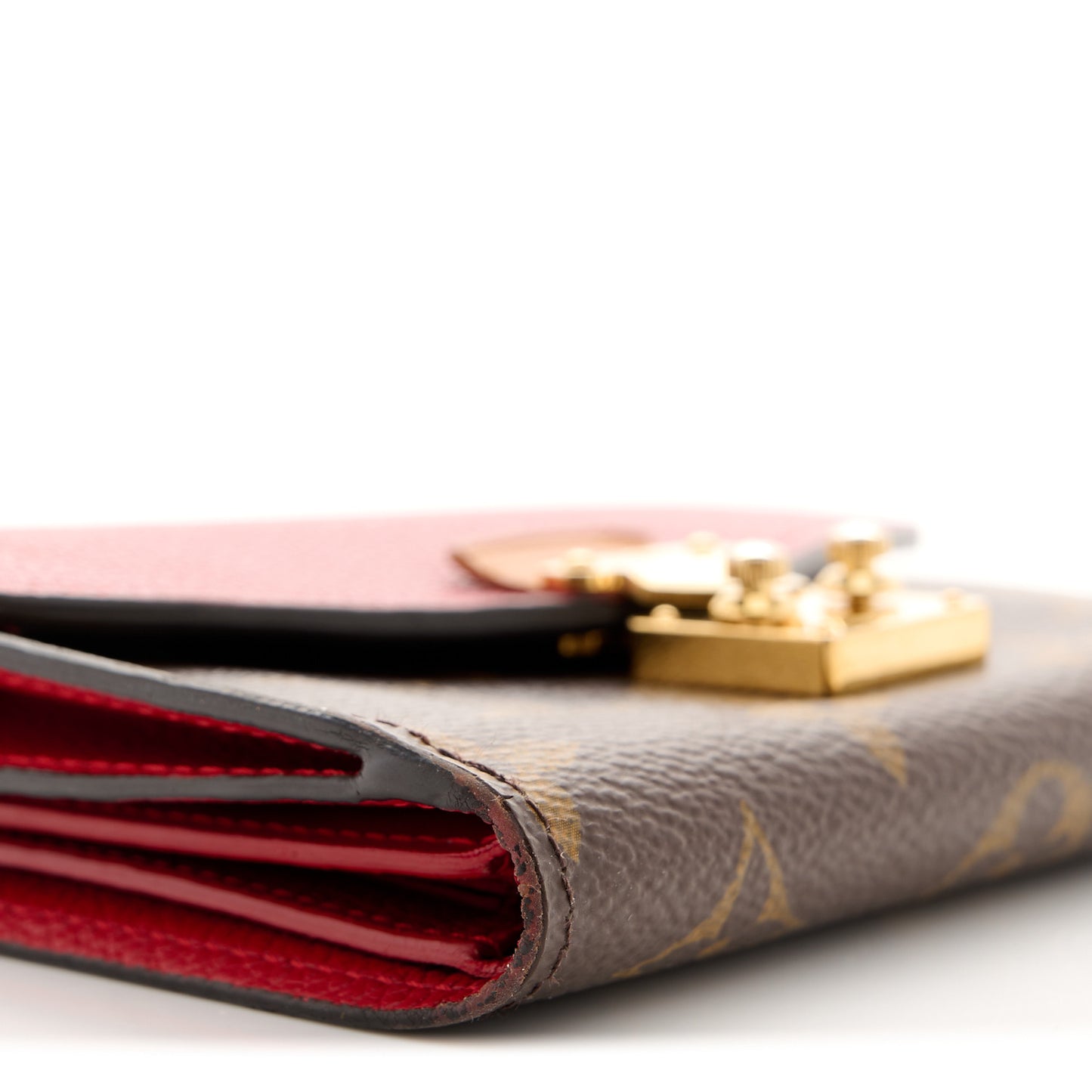 Monogram Pallas Compact Wallet NM Cerise