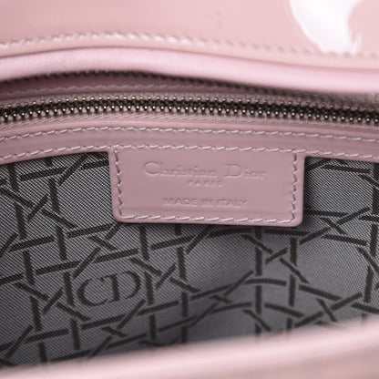 Christian Dior Patent Cannage Large Lady Dior Light Pink 9 of 10
