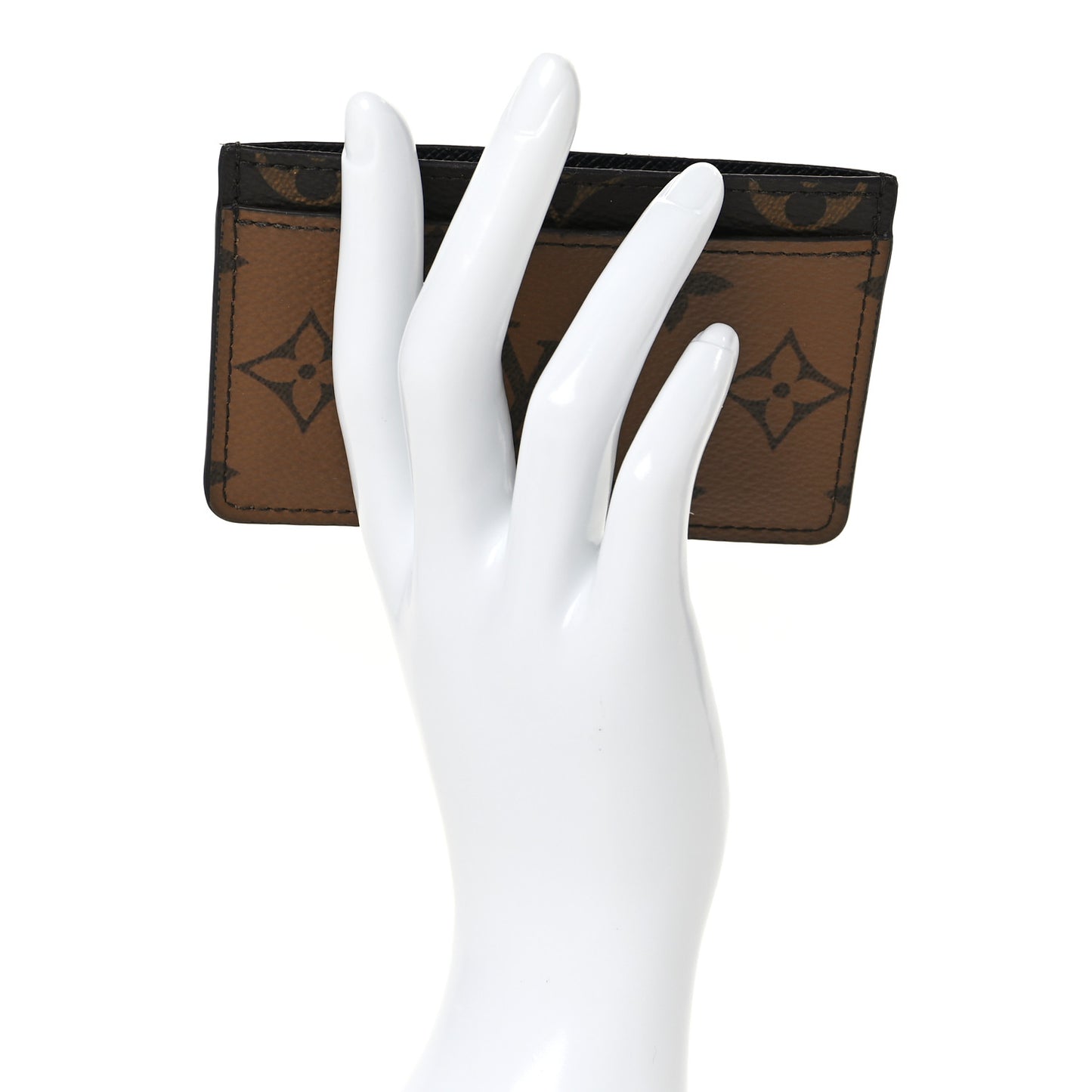 Reverse Monogram Card Holder