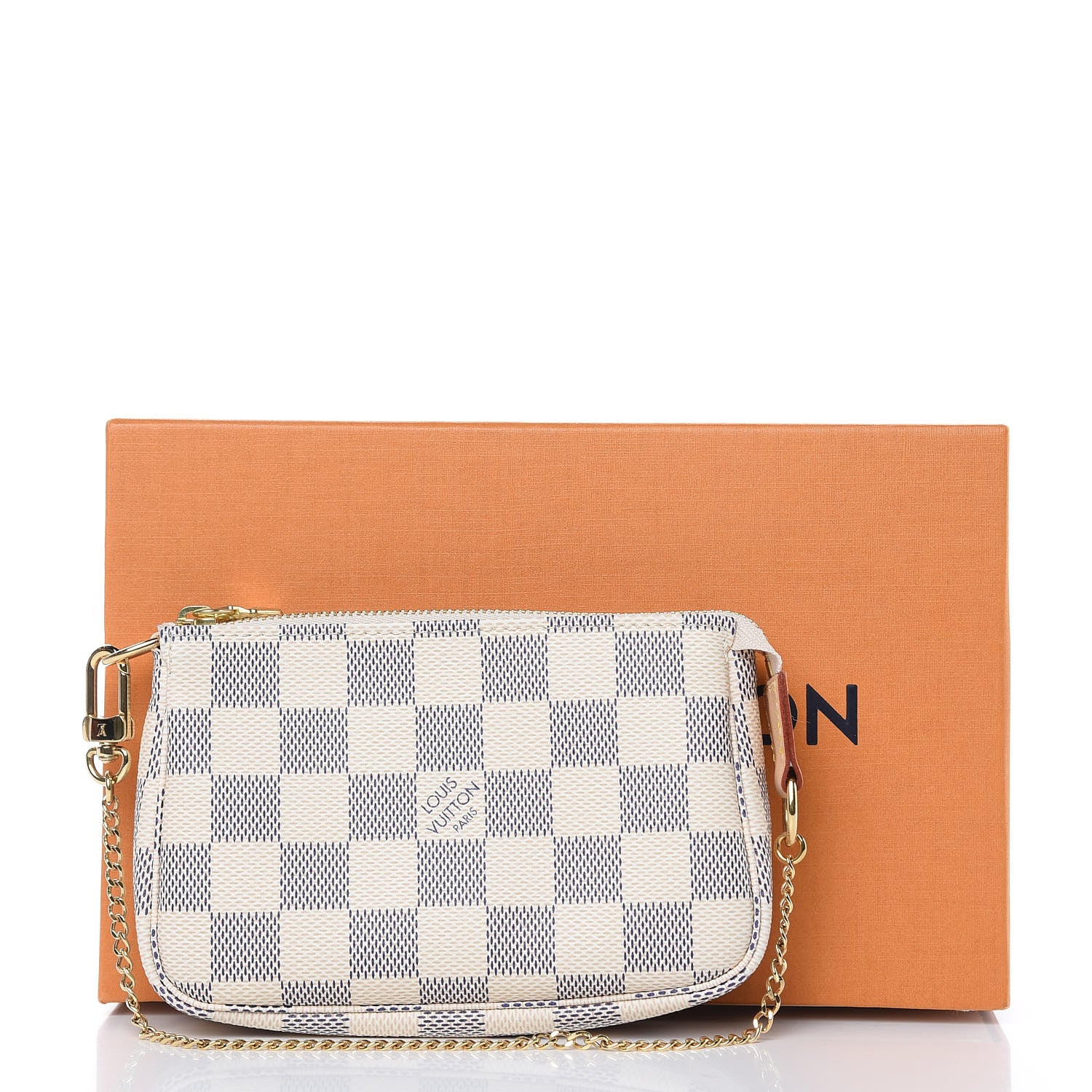 Louis Vuitton Damier Azur Mini Pochette Accessories 10 of 10