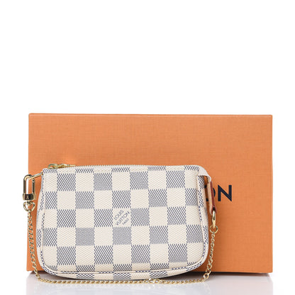 Louis Vuitton Damier Azur Mini Pochette Accessories 10 of 10