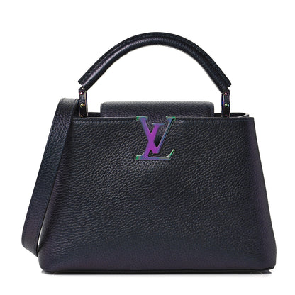 Louis Vuitton Taurillon Capucines BB Scarabeo Iridescent Black 1 of 8
