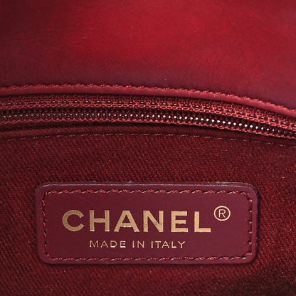 Chanel Calfskin Stitched Flap Red 6 of 12