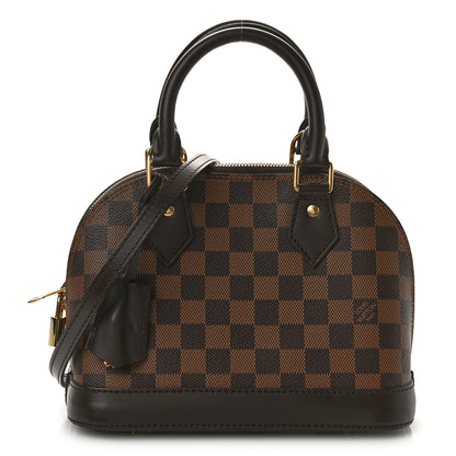 Louis Vuitton Damier Ebene Alma BB 1 of 10