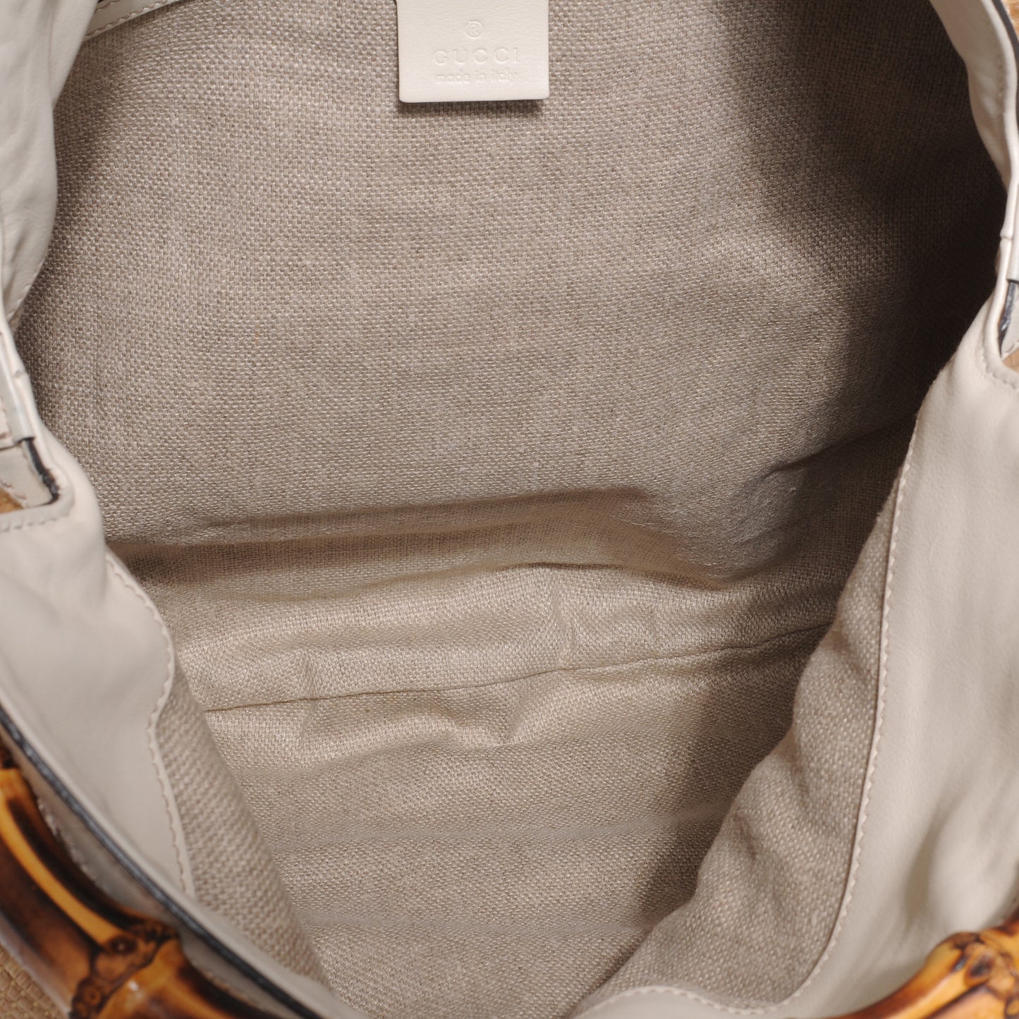 Straw Peggy Bamboo Handle Hobo