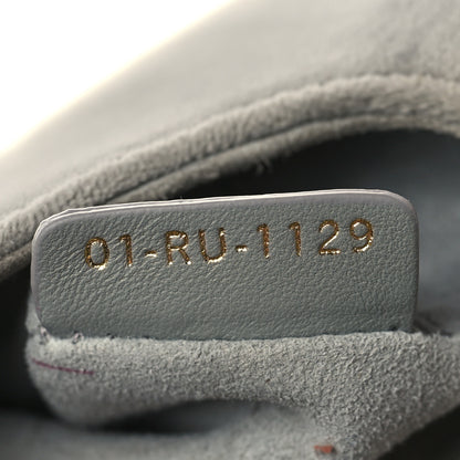 Christian Dior Velvet Crystal Mini Saddle Bag Grey 7 of 10
