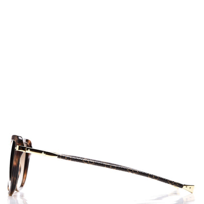 Louis Vuitton Monogram Charlotte Z0782W Sunglasses Dark Tortoise 3 of 6