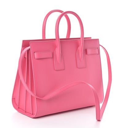 Saint Laurent Calfskin Small Sac De Jour Bubblegum 3 of 10