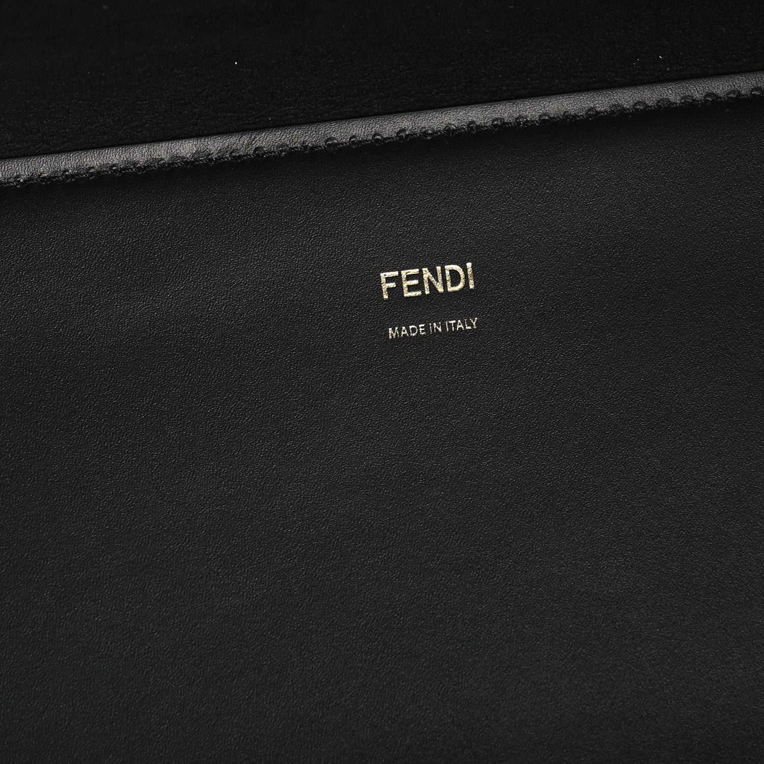 Fendi Vitello King Plexiglass Medium Fendi Sunshine Shopper Tote Black 7 of 11