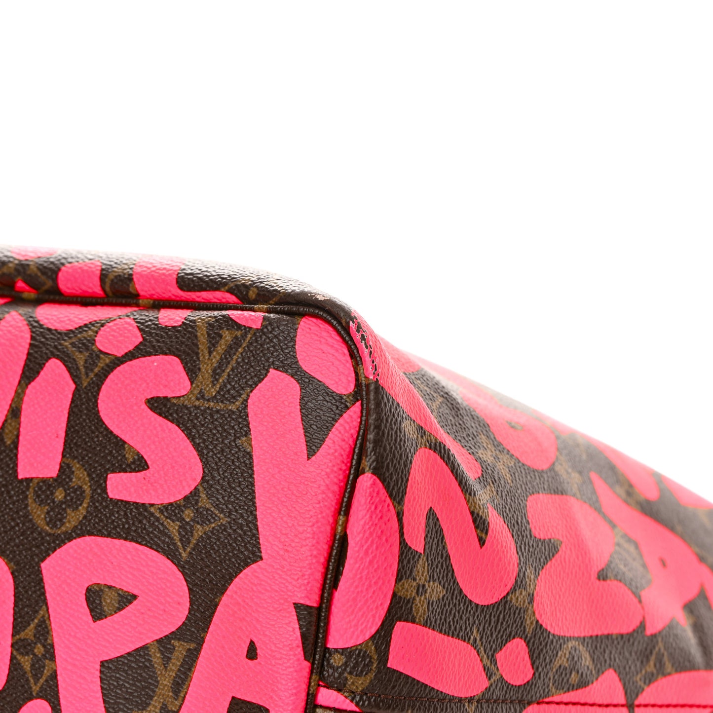Monogram Graffiti Neverfull GM Fuchsia