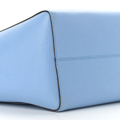 Gucci Dollar Calfskin Medium Swing Tote Mineral Blue 8 of 11