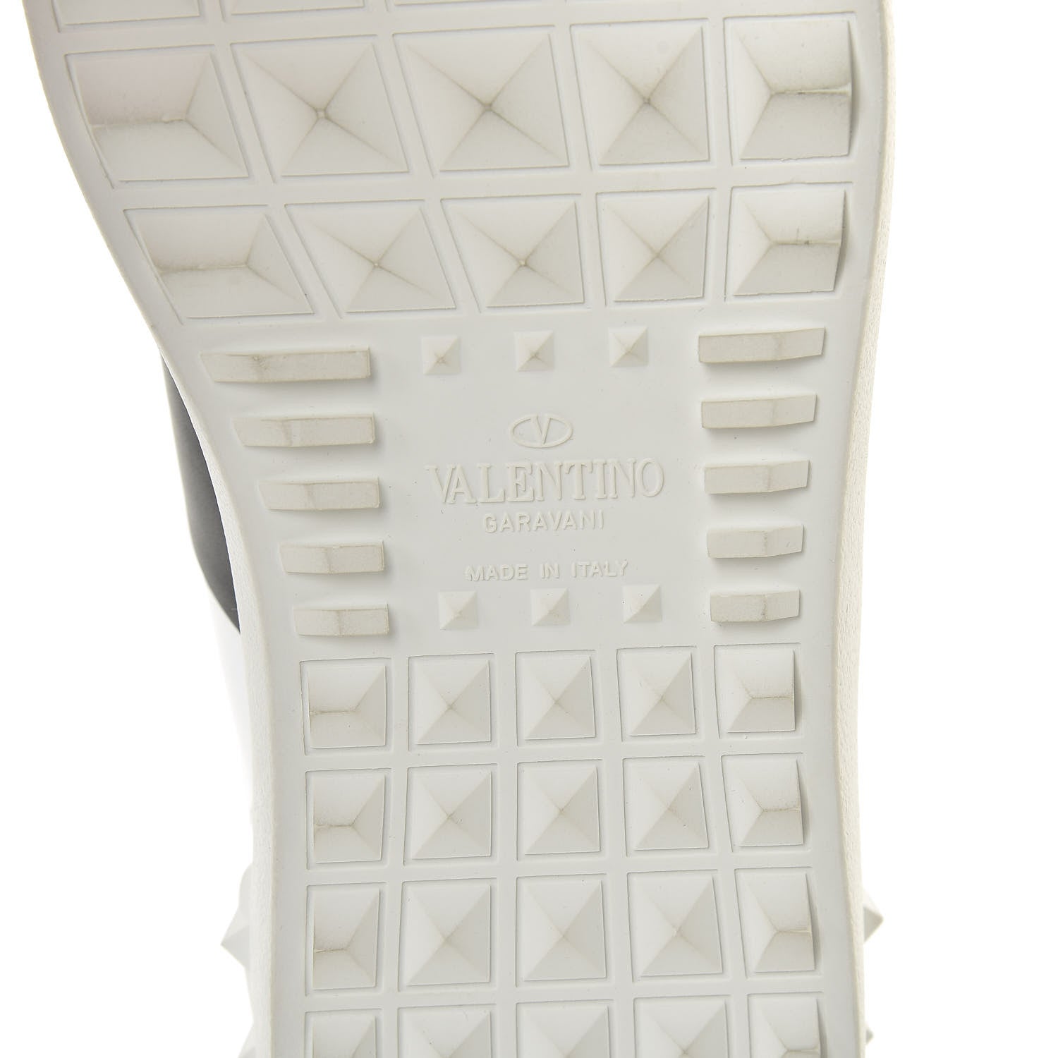 Valentino Garavani Calfskin Star VLTN Mens Rockstud Open Sneakers 42.5 White 6 of 8
