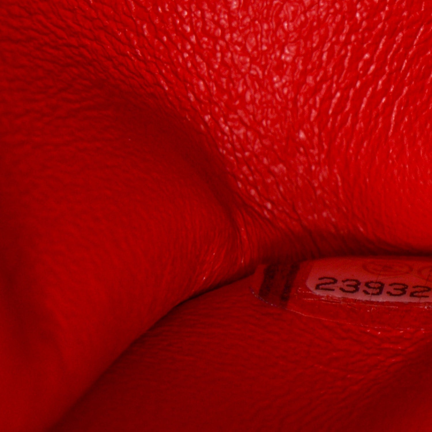 Chanel Lambskin Chevron Quilted Jumbo Double Flap Red 7 of 7