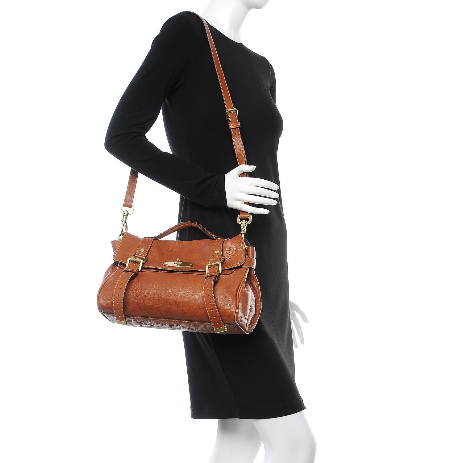 Mulberry Soft Buffalo Medium Alexa Oak 2 of 7