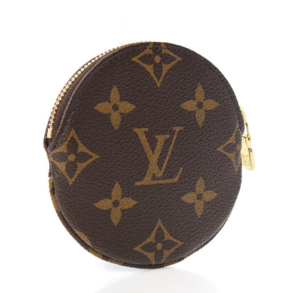 Louis Vuitton Monogram 2019 Christmas Animation Round Coin Purse Blue 2 of 6