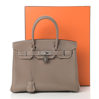 Hermes Togo Birkin 30 Etoupe 12 of 12