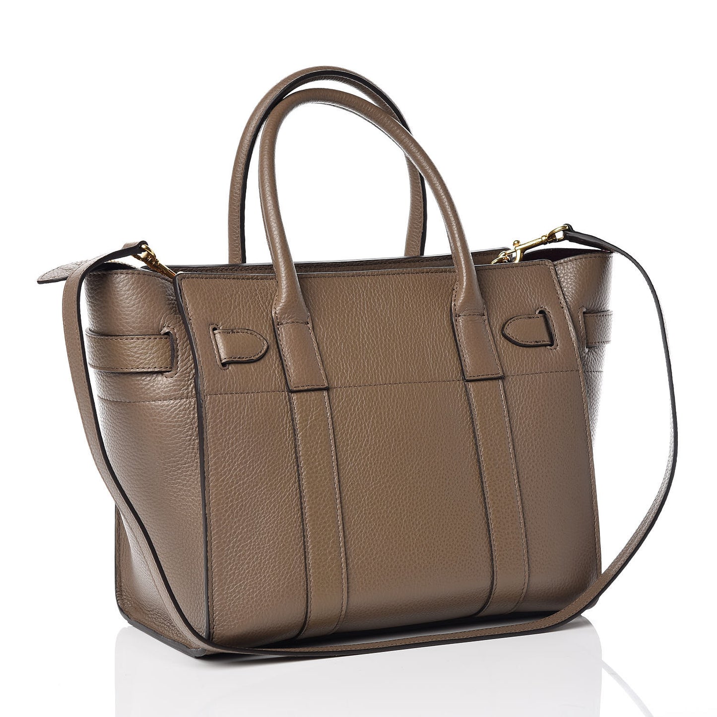 Classic Grain Small Bayswater Zip Tote Clay