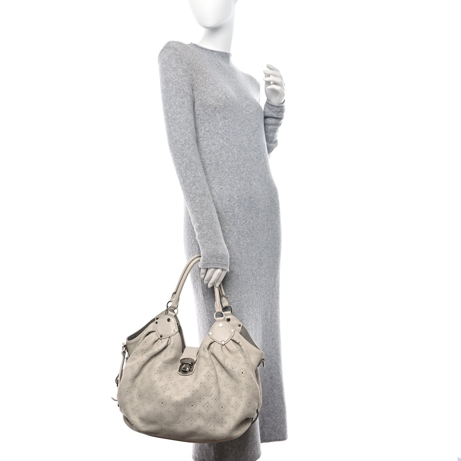 Louis Vuitton Mahina L Gris 2 of 13