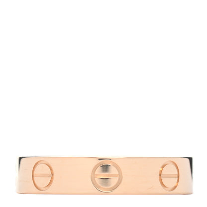 Cartier 18K Yellow Gold 3.5mm LOVE Wedding Band Ring 47 4 3 of 5