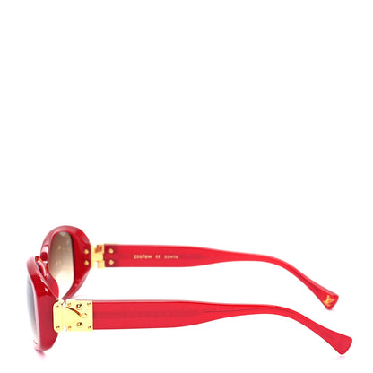 Louis Vuitton Acetate Soupcon GM Sunglasses Z0076W Pomme D'Amour 3 of 7