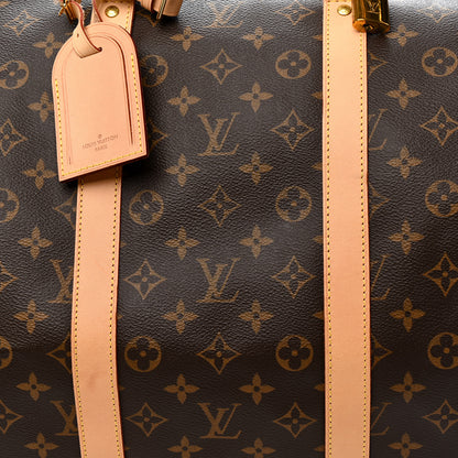 Louis Vuitton Monogram Keepall Bandouliere 55 6 of 15