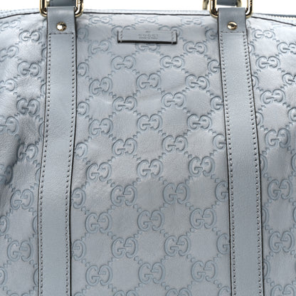 Gucci Guccissima Medium Joy Boston Light Blue 8 of 10