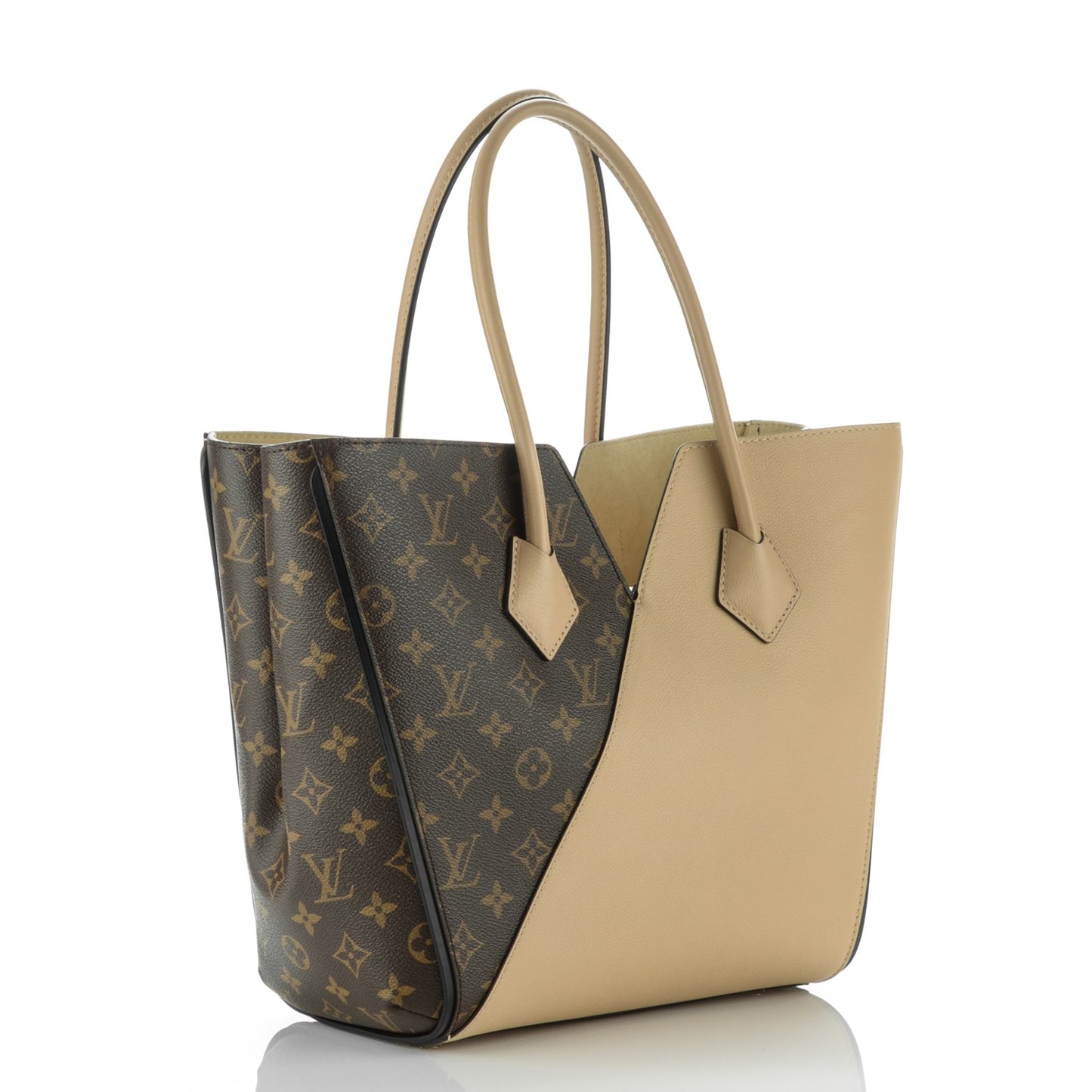 Calfskin Monogram Kimono Tote Dune