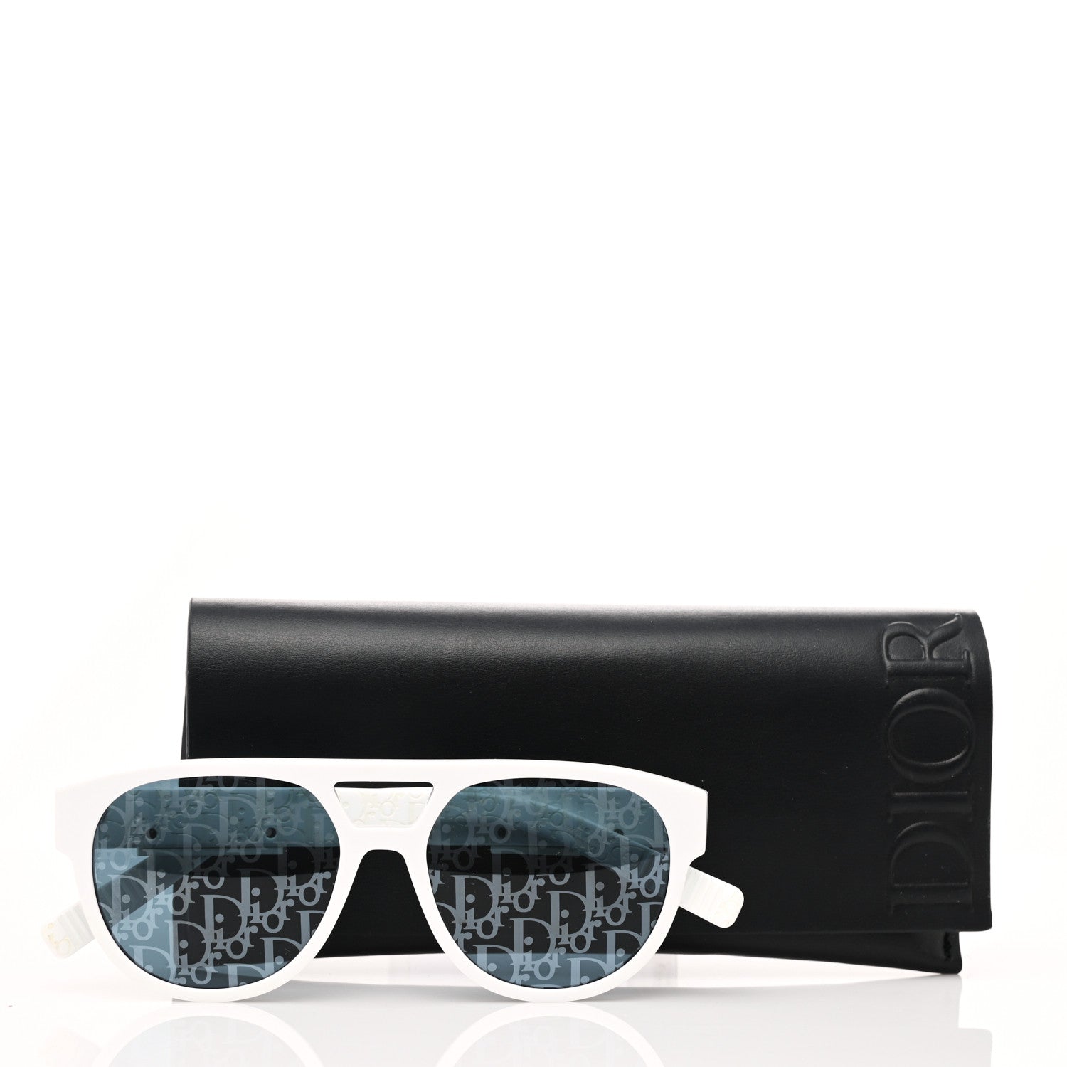 Christian Dior Acetate DiorB23 R1I Oblique Sunglasses White 7 of 7