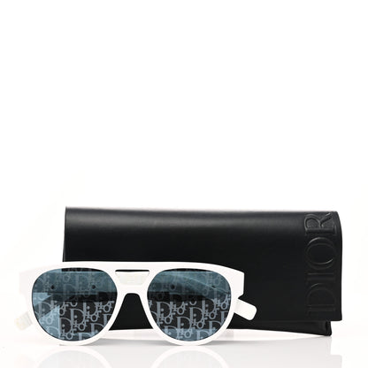 Christian Dior Acetate DiorB23 R1I Oblique Sunglasses White 7 of 7