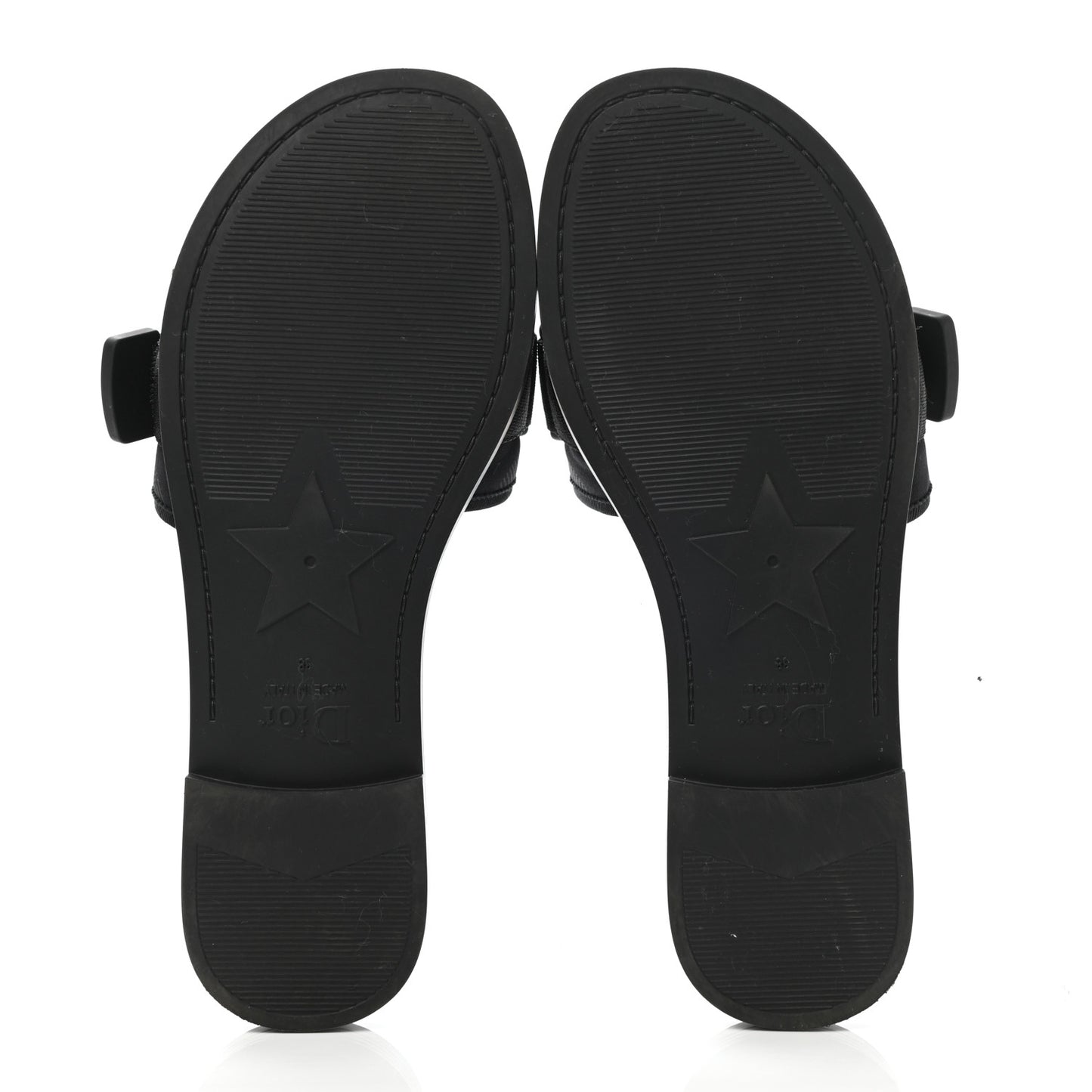 Technical Stretch Fabric Camouflage Dio(r)evolution Slide Sandals 38 Black Military