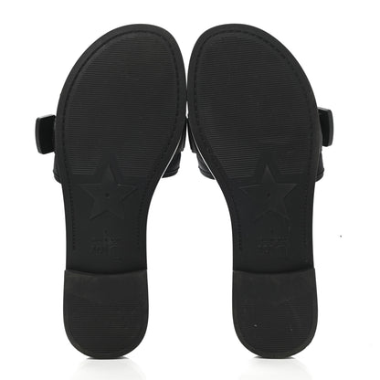 Christian Dior Technical Stretch Fabric Camouflage Dio(r)evolution Slide Sandals 38 Black Military 5 of 9
