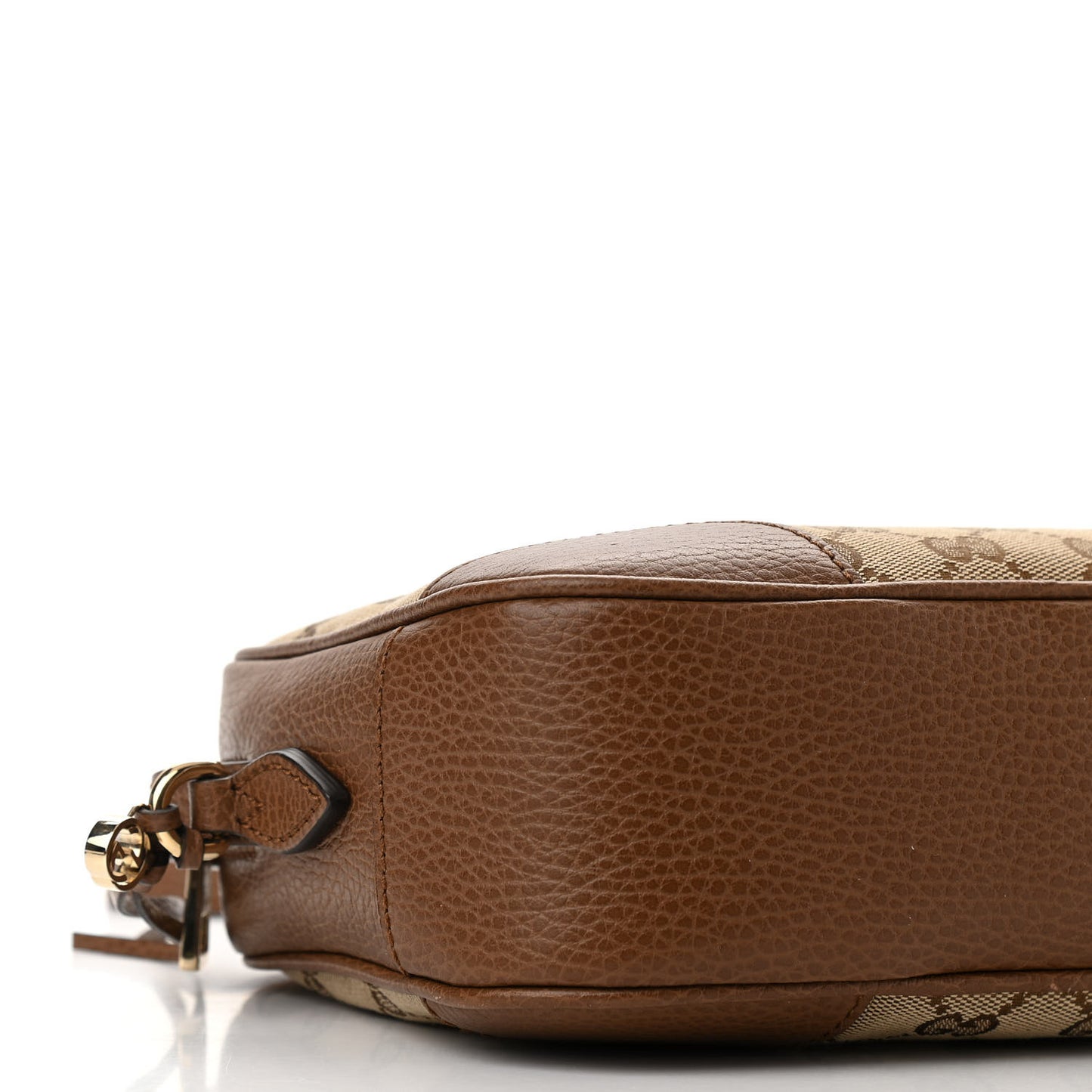 Monogram Mini Bree Messenger Bag Beige Tabacco