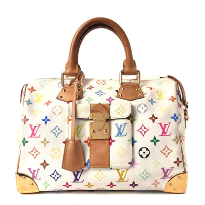 Louis Vuitton Monogram Multicolor Speedy 30 White 1 of 6