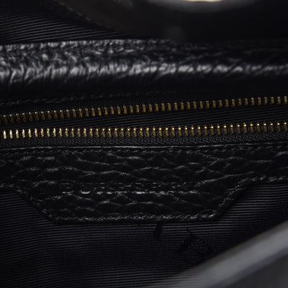 Burberry Heritage Grain Medium Lindburn Hobo Black 6 of 8