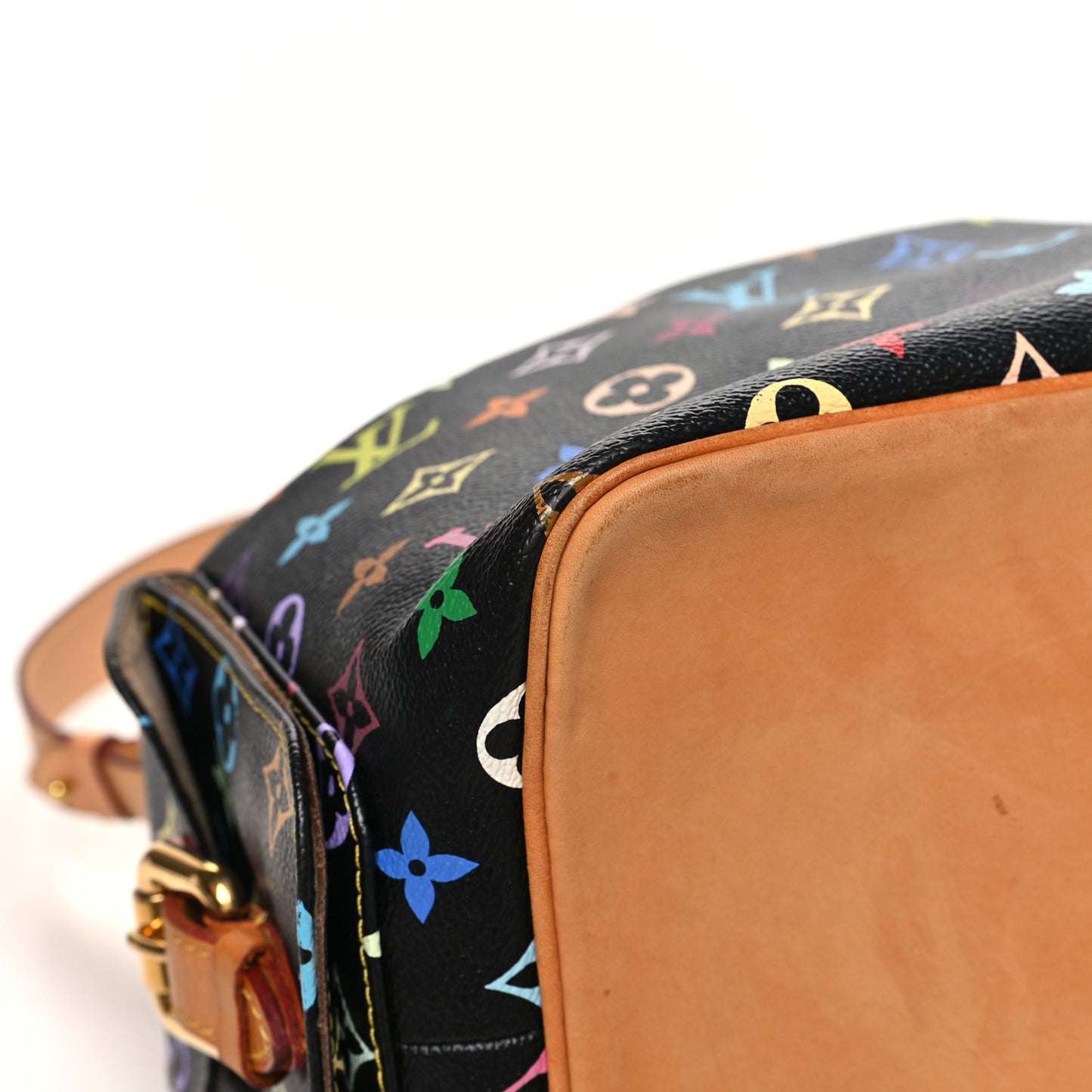 Monogram Multicolor Petit Noe Black