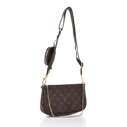 Louis Vuitton Monogram Multi Pochette Accessories Kaki 3 of 11