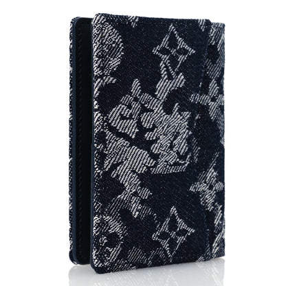 Louis Vuitton Monogram Tapestry Pocket Organizer Bleu 3 of 6