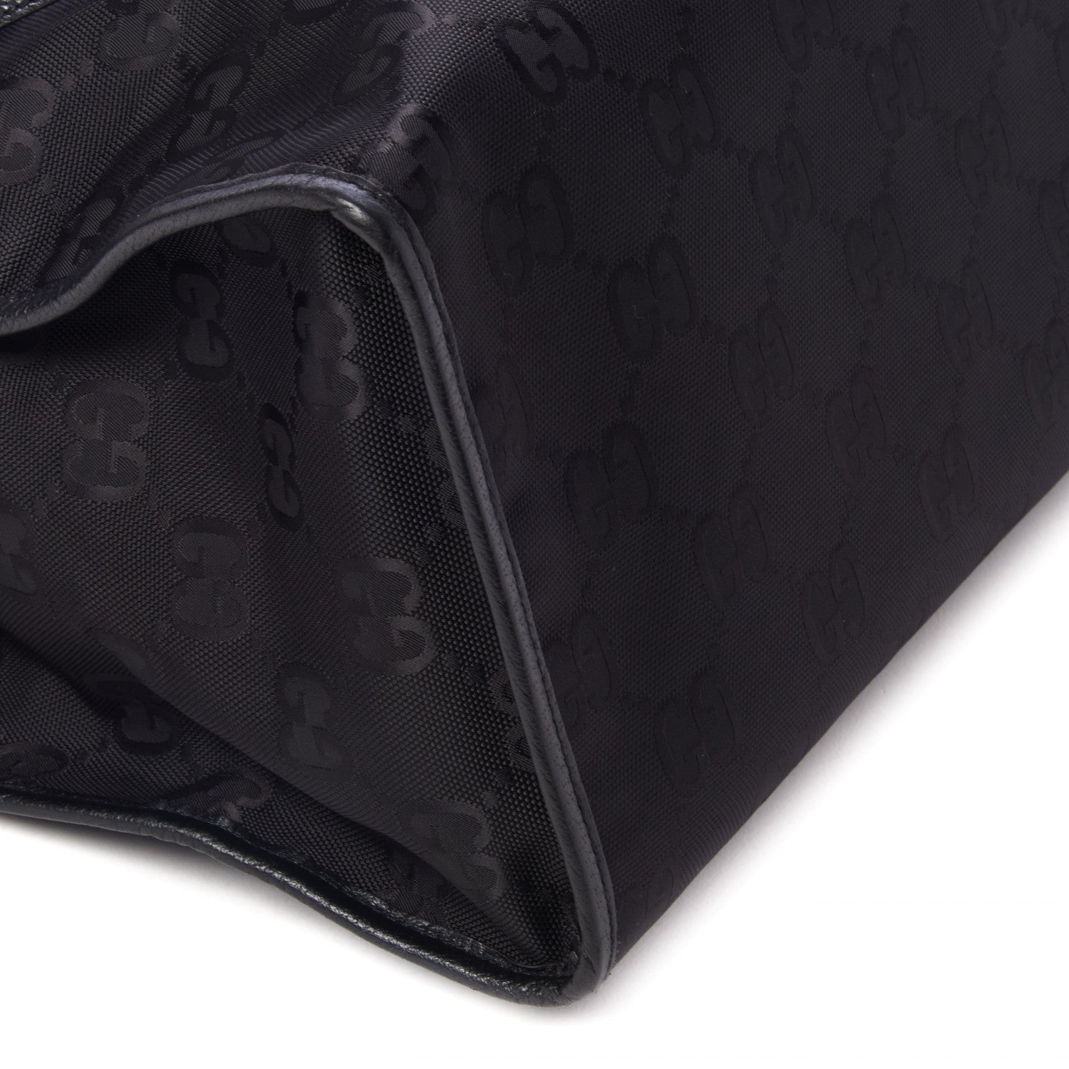 Gucci Econyl Nylon Monogram Large Off The Grid Tote Bag Black 6 of 9