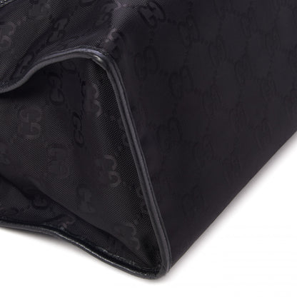 Gucci Econyl Nylon Monogram Large Off The Grid Tote Bag Black 6 of 9